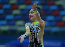 Bədii gimnastika üzrə 22-ci Azərbaycan Birinciliyi və Bölgələrarası Kubok yarışları. Bakı, Azərbaycan, 17 dekabr 2015